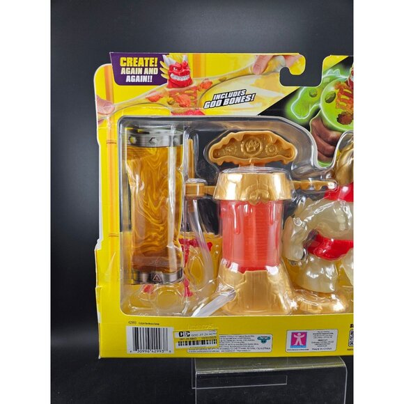 Heroes Of Goo Jit Zu Hero Creator Glow-In-The-Dark Blazagon Kit 3X Goo Fillings - Picture 4 of 7